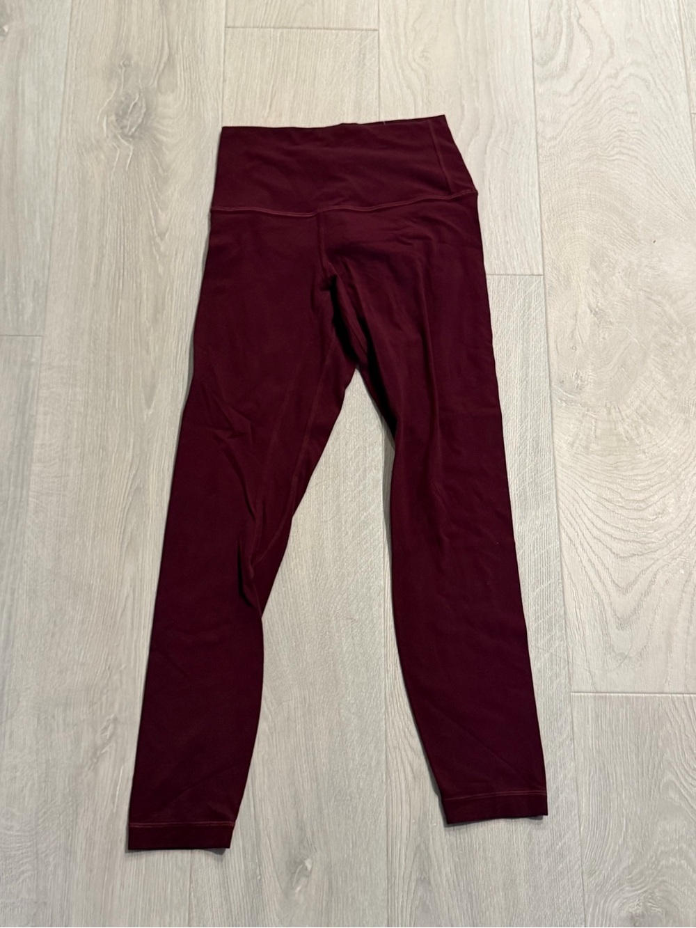 lululemon athletica High-Waist Burgundy Leggings